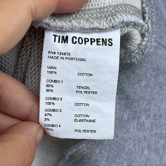 TIM COPPENS Graphic Print Hoodie xs - Picture 11 of 12